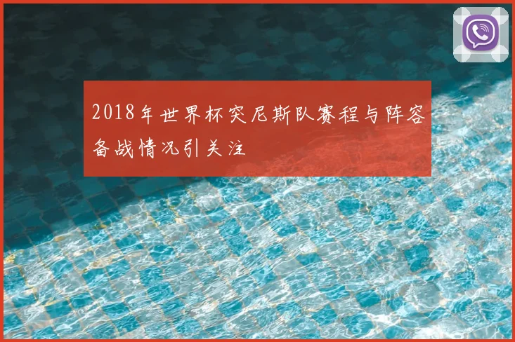 2018年世界杯突尼斯队赛程与阵容备战情况引关注