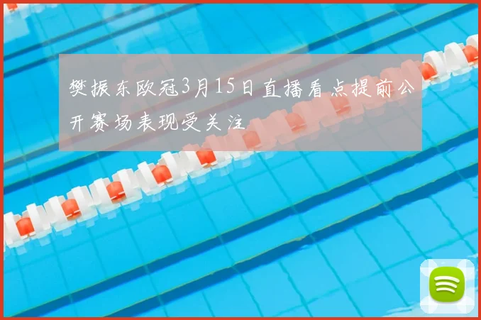 樊振东欧冠3月15日直播看点提前公开赛场表现受关注